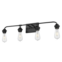 Golden Canada 2120-BA4 BLK - Golden Lighting Ormond 4-light Vanity in Matte Black